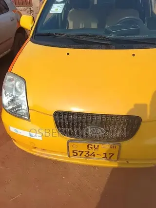 Kia Picanto 1.1 2007 Yellow