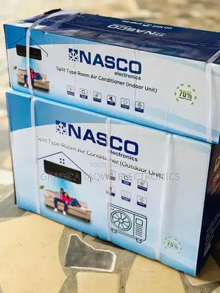 A New Branded Mirror Black Designed Nasco 1.5hp Air Conditioner