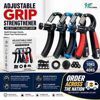 Adjustable Hand Grip Strengthener – Adjustable Resistance 10kg-40kg