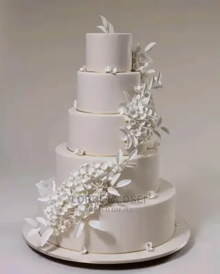 Five Tier Wedding Cake
