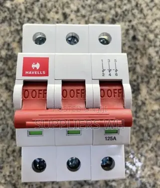 Isolator 125a 3 Pole