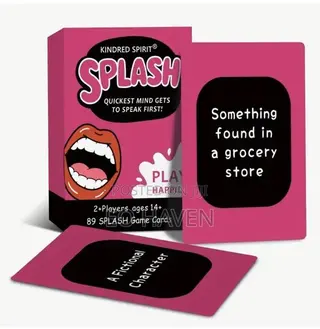 Splash Card Game
