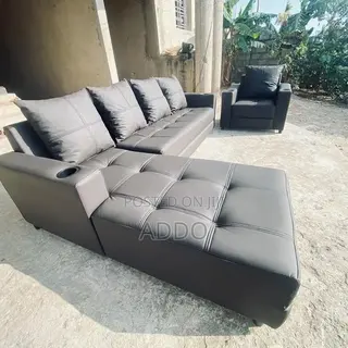 L Shape and Single Sofa
