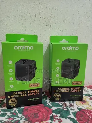 Oraimo Poweromni 251 2500w Multi-Plug Travel Converter