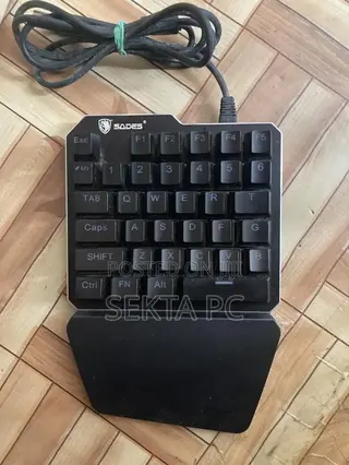 SADES One-Handed RGB Gaming Keypad