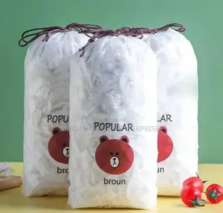 100pcs Rubber Food Covers
