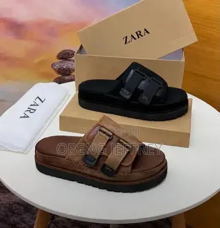 Original Zara Double Buckle Slide in Colours