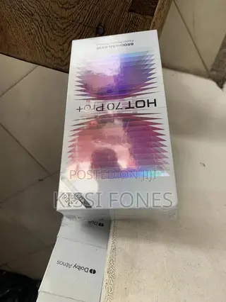 New Infinix Hot 70 Pro 5G+ 256 GB Black