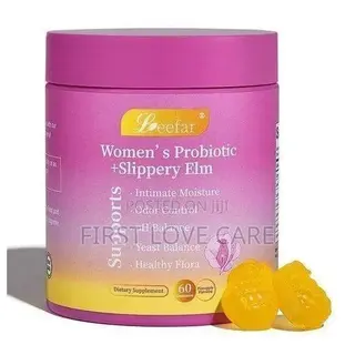 Leefar Probiotics Women’s Probiotic + Slippery Elm – Digestive