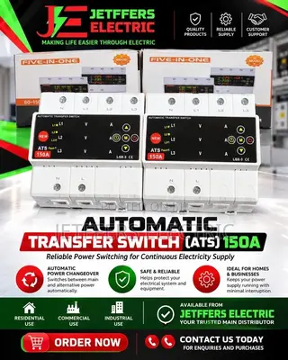 5 in 1 Automatic Transfer Switch (ATS 150)Pharse Selector&Protector