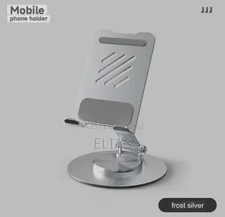 Metalic Rotatory Phone Stand