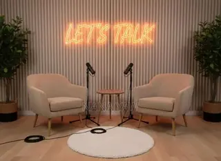 Recording Studio And Podcast Setup