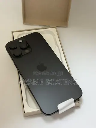 New Apple iPhone 16 Pro Max 512 GB Black