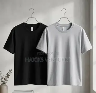 Plain Round Neck T. Shirt