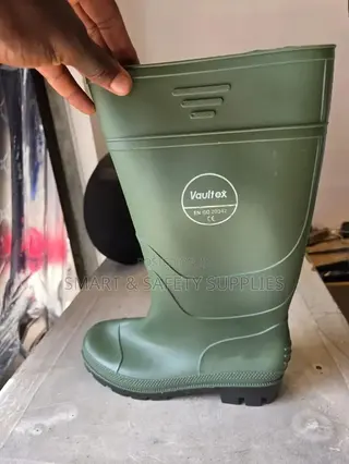 Green Rain Boots