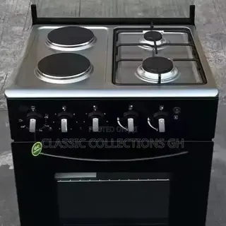 2 Gas 2 Electric Electric Gas Oven Multi Functional Stoves