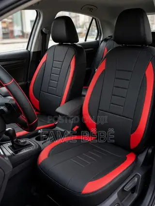 Sport Edition Seat Cover - Black & Red