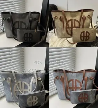 2 Piece Large Capacity Tote Bag
