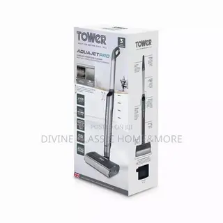 Tower Aquajet Pro Cordless Hardfloor Cleaner With One Touch Controls
