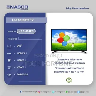 NASCO 24" LED FHD Digital Satellite Television