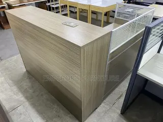Quality Modern Front Desk/Single Work Station With Storage