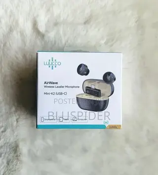 Lucco Airwave Mini- (USB-C) Wireless Lavalier Microphone