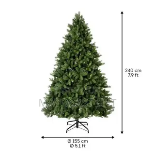2025 Christmas Tree 240cm (2.4m) 8ft Tall With Stand