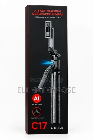 C17 AI Face Tracking Quadrapod Gimbal
