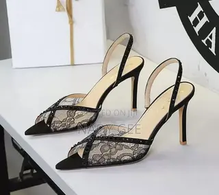 Black Heel Sandals