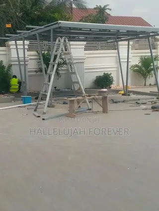 Solar Car Port Installation