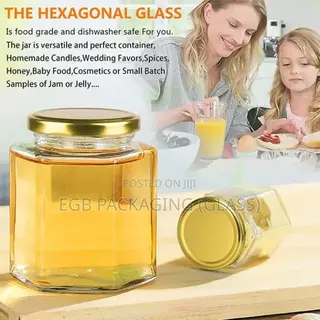 Honey Glass Jars