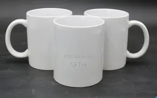 White 11oz Sublimation Mug