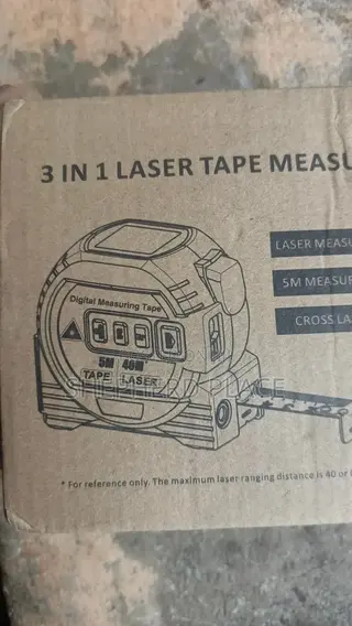 Digital Laser Tape 3 In 1 40m, Volume, Distance
