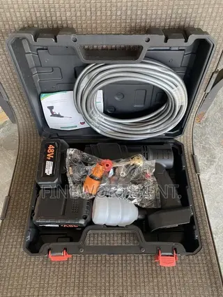 Multipurpose Handheld Pressure Washer, Water Gun Sprayer + 2 Batteries