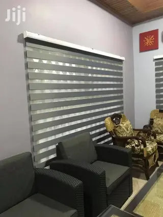 Ash Zebra Blinds for Home With Free Installation