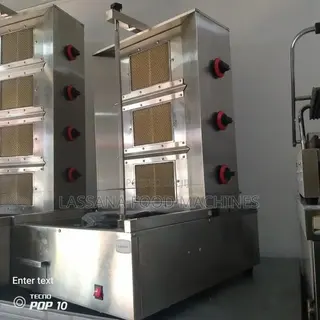 3 Burner Shawarma Machine Gas