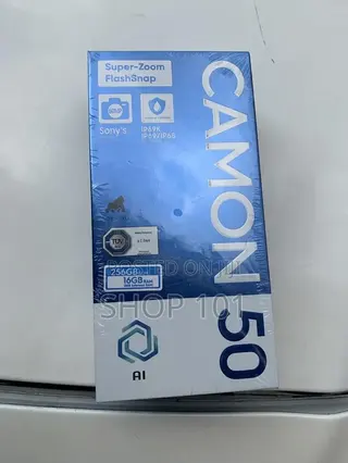 New Tecno Camon 50 256 GB Gray