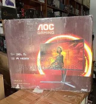 AOC 25” Fhd, Ips, 240hz, HDR Gaming Monitor
