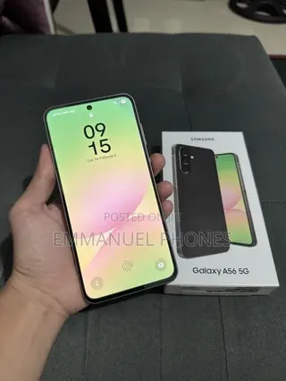 New Samsung Galaxy A56 256 GB Black