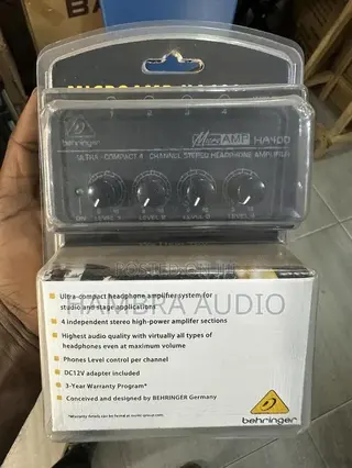Behringer 4 Channels in Ear Monitor Amplifier