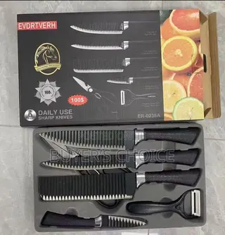6 Piece Knives Set