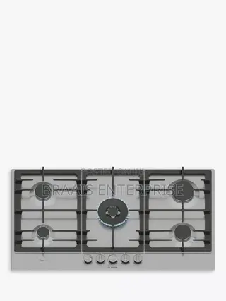 Series6 90cm With Flame Select Gas Hob, Stainless Steel