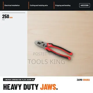 Lineman Combination Plier 250Mm HD -