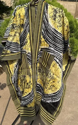 Beautiful Kimono Made With Adire and Ashoke