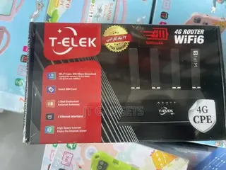 T-Elek TW800 4G Wi-Fi 6 Router, 5000mAh Battery