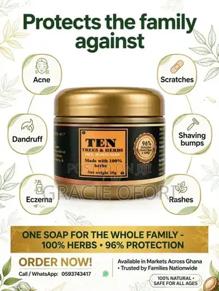Ten Trees Herbal Soap for Sale