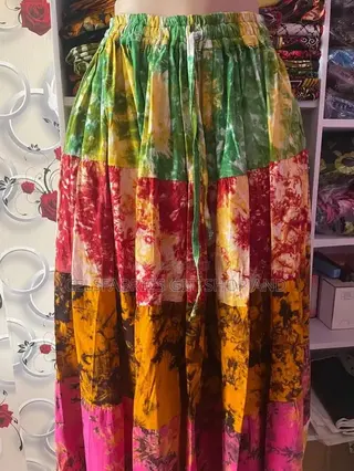 Tie and Dye Maxi Skirt