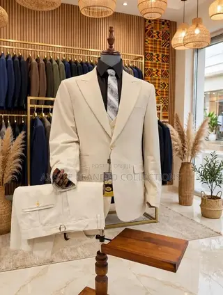 Sophisticated Cream Formal Suits Collection