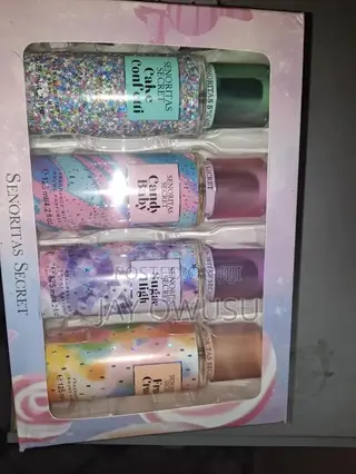 Senoritas Secret- Cake Confetti, Candy Baby, Fruit Crush & Sugar High.