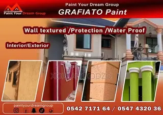 Grafiato, Painting , Stucco, POP Design,Wall Paper Art
